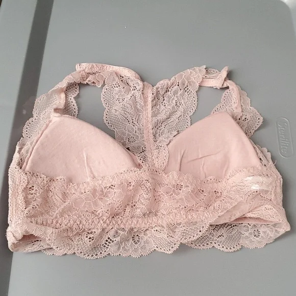 Lace Racerback Bralette - Picture 2 of 3